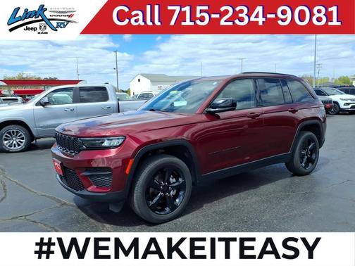 Velvet Red Pearlcoat 2023 Jeep Grand Cherokee Altitude