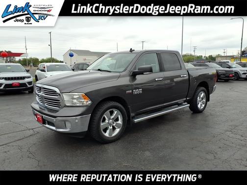 Granite Crystal Metallic Clearcoat 2016 RAM 1500 Big Horn