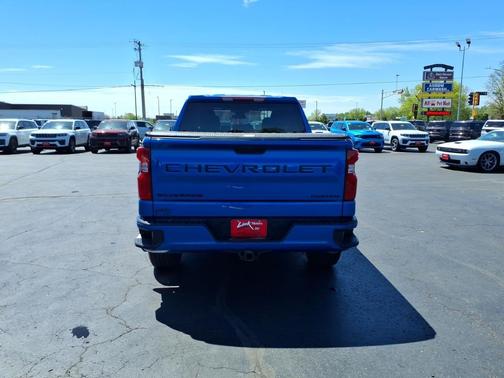 Glacier Blue Metallic 2023 Chevrolet Silverado 1500 Custom