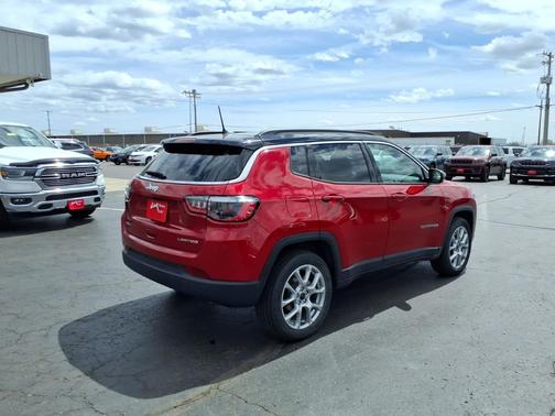 Red Hot Pearlcoat 2025 Jeep Compass Limited