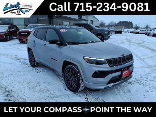 Billet Silver Metallic Clearcoat 2023 Jeep Compass High Altitude
