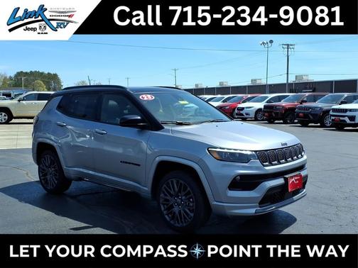 Billet Silver Metallic Clearcoat 2023 Jeep Compass High Altitude