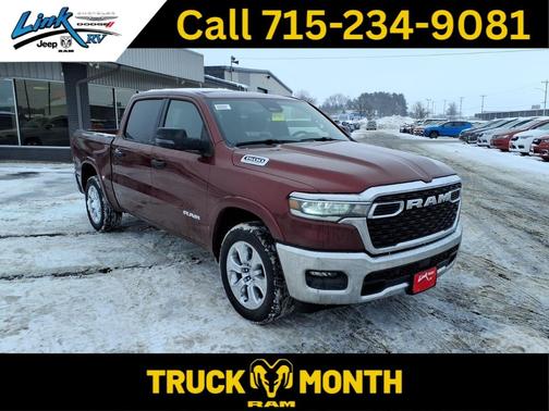 Delmonico Red Pearlcoat 2026 RAM 1500 Big Horn/Lone Star