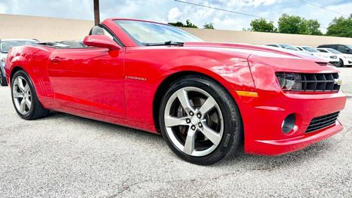 RED 2012 Chevrolet Camaro 2SS