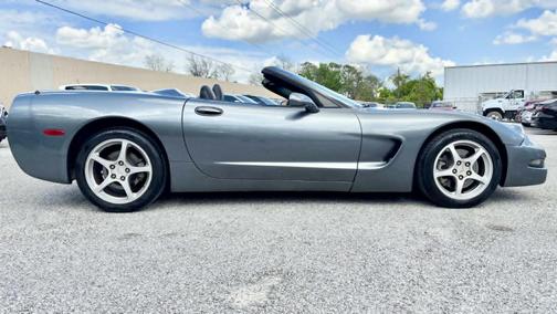 Medium Spiral Gray Metallic 2004 Chevrolet Corvette Base