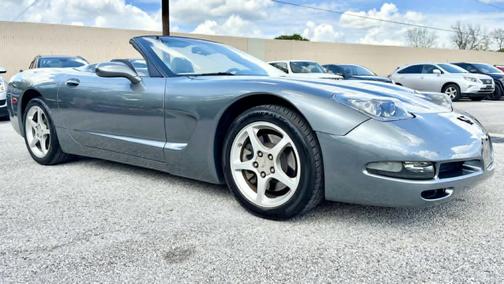 Medium Spiral Gray Metallic 2004 Chevrolet Corvette Base