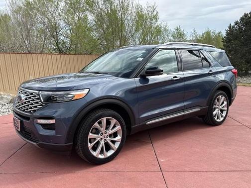 INFINITE BLUE MET TINTED CC 2021 Ford Explorer PLATINUM