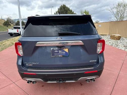 INFINITE BLUE MET TINTED CC 2021 Ford Explorer PLATINUM