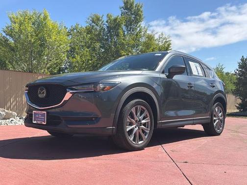 MACHINE GRAY METALLIC 2021 Mazda CX-5 GRAND TOURING RESERVE