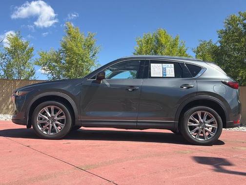 MACHINE GRAY METALLIC 2021 Mazda CX-5 GRAND TOURING RESERVE