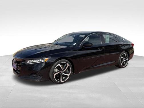 Black 2022 Honda Accord SPORT 1.5T