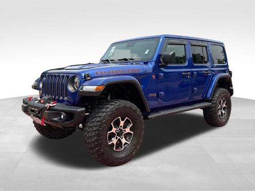 Ocean Blue Metallic 2020 Jeep Wrangler Unlimited RUBICON