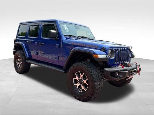 Ocean Blue Metallic 2020 Jeep Wrangler Unlimited RUBICON