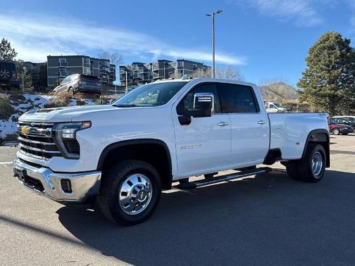 Summit White 2024 Chevrolet Silverado 3500 LTZ