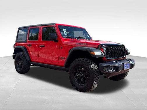 Firecracker Red Clearcoat 2025 Jeep Wrangler SPORT