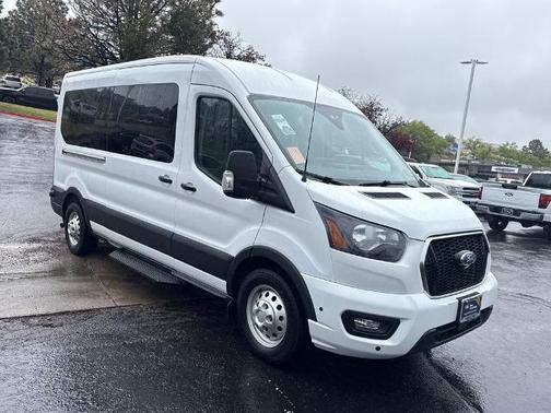 OXFORD WHITE 2024 Ford Transit-350 XLT