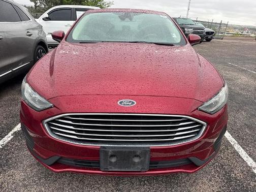 RUBY RED TINTED CLEARCOAT 2019 Ford Fusion SE
