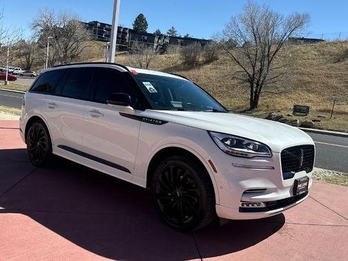 PRISTINE WHITE MET 3C 2023 Lincoln Aviator RESERVE