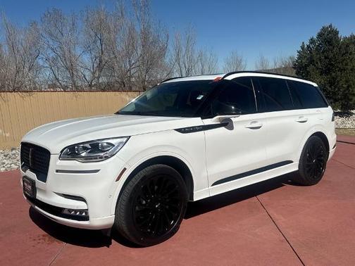 PRISTINE WHITE MET 3C 2023 Lincoln Aviator RESERVE