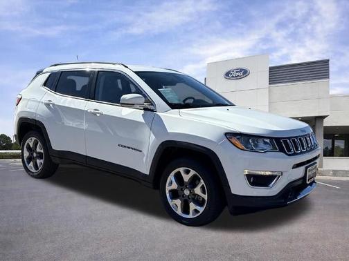 White Clearcoat 2021 Jeep Compass LIMITED