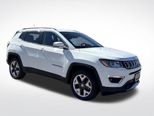 White Clearcoat 2021 Jeep Compass LIMITED