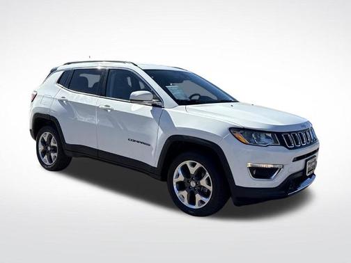 White Clearcoat 2021 Jeep Compass LIMITED