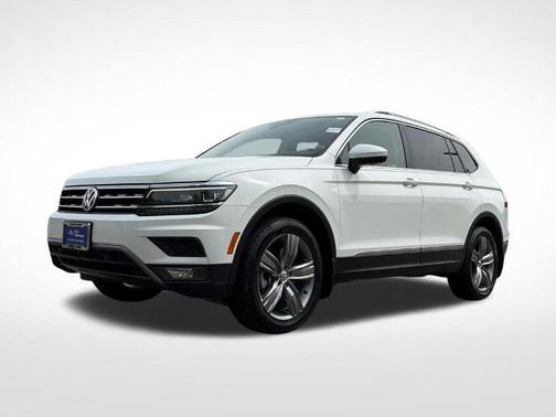 Pure White 2019 Volkswagen Tiguan 2.0T SEL PREMIUM