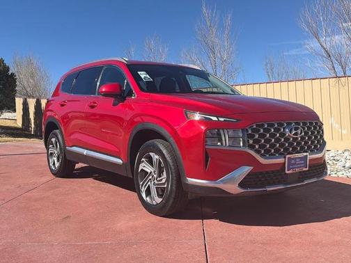 Calypso Red 2022 Hyundai SANTA FE SEL