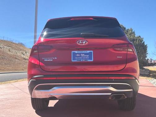 Calypso Red 2022 Hyundai SANTA FE SEL
