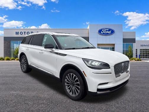 PRISTINE WHITE MET 3C 2023 Lincoln Aviator RESERVE