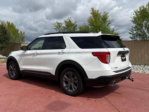 STAR WHITE MET TRI-COAT 2021 Ford Explorer XLT