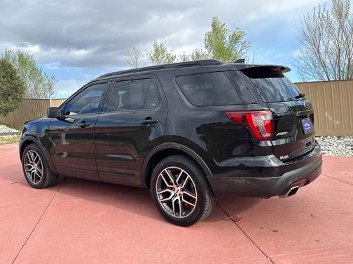 SHADOW BLACK 2017 Ford Explorer SPORT