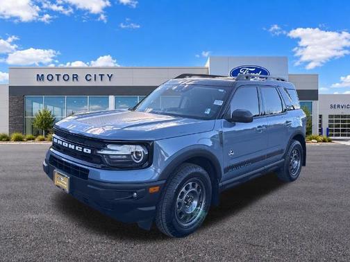 AZURE GRAY METALLIC TRI-COA 2024 Ford Bronco Sport OUTER BANKS