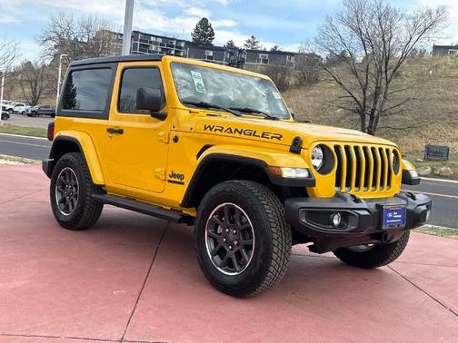 Baja Yellow Clearcoat 2021 Jeep Wrangler SPORT