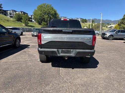 SHADOW BLACK 2017 Ford F-150 PLATINUM