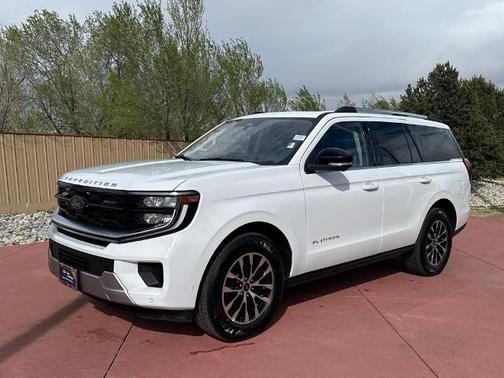 OXFORD WHITE 2025 Ford Expedition PLATINUM