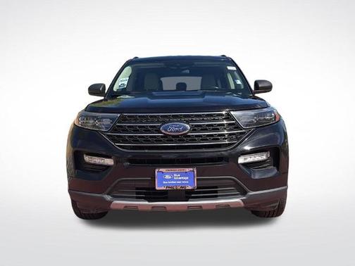 AGATE BLACK METALLIC 2022 Ford Explorer XLT