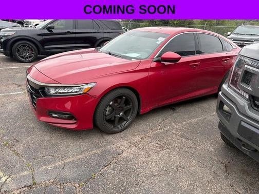 Red 2020 Honda Accord SPORT 1.5T