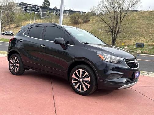 Dark Moon Blue Metallic 2021 Buick Encore PREFERRED