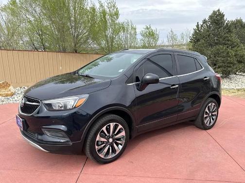 Dark Moon Blue Metallic 2021 Buick Encore PREFERRED