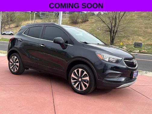Dark Moon Blue Metallic 2021 Buick Encore PREFERRED