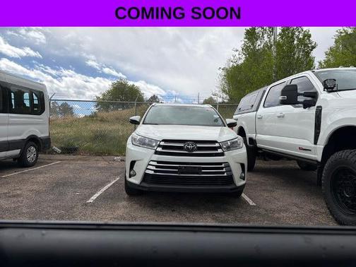 Blizzard Pearl 2018 Toyota Highlander LIMITED PLATINUM