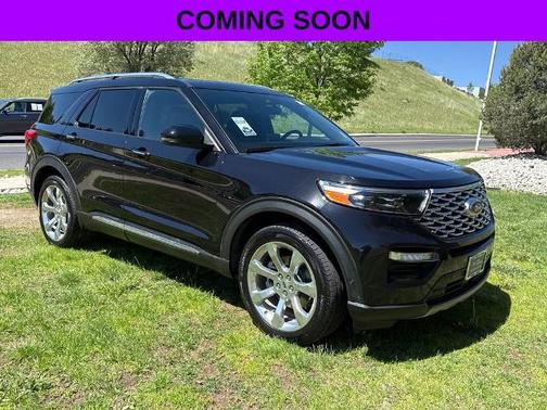AGATE BLACK METALLIC 2020 Ford Explorer PLATINUM