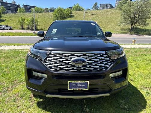 AGATE BLACK METALLIC 2020 Ford Explorer PLATINUM