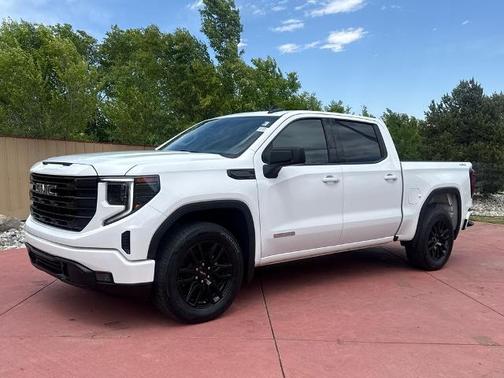 Summit White 2024 GMC Sierra 1500 ELEVATION