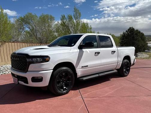 Bright White Clearcoat 2025 RAM 1500 TRADESMAN