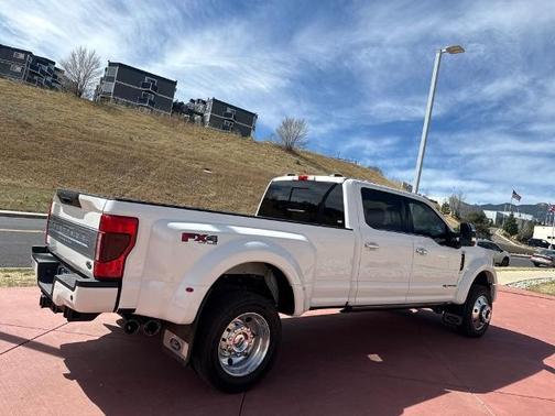 STAR WHITE 2022 Ford F-450 PLATINUM DRW