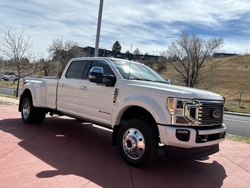 STAR WHITE 2022 Ford F-450 PLATINUM DRW