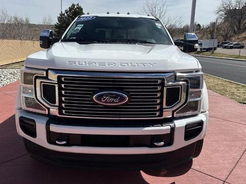 STAR WHITE 2022 Ford F-450 PLATINUM DRW