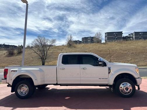 STAR WHITE 2022 Ford F-450 PLATINUM DRW